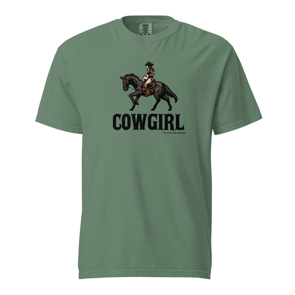 Unisex garment-dyed heavyweight t-shirt - Cowgirl