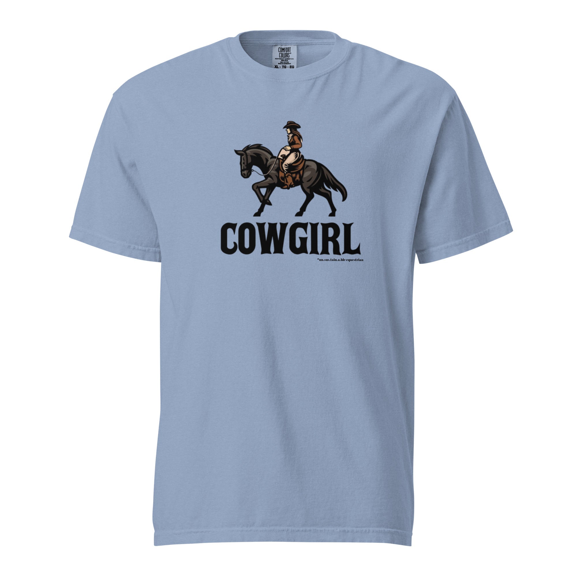Unisex garment-dyed heavyweight t-shirt - Cowgirl