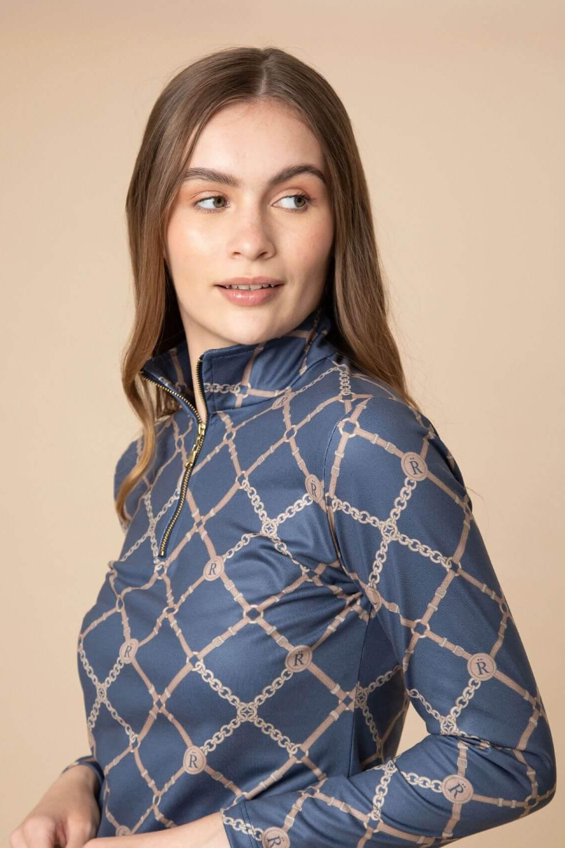 Harmony Midlayer | Beltina Print | Long Sleeve