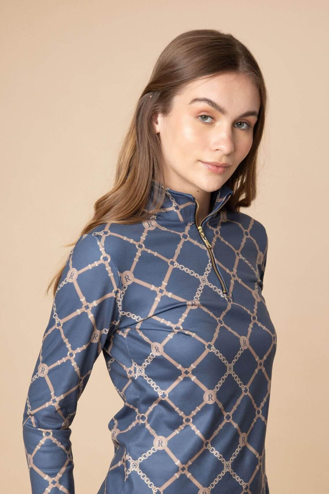 Harmony Midlayer | Beltina Print | Long Sleeve