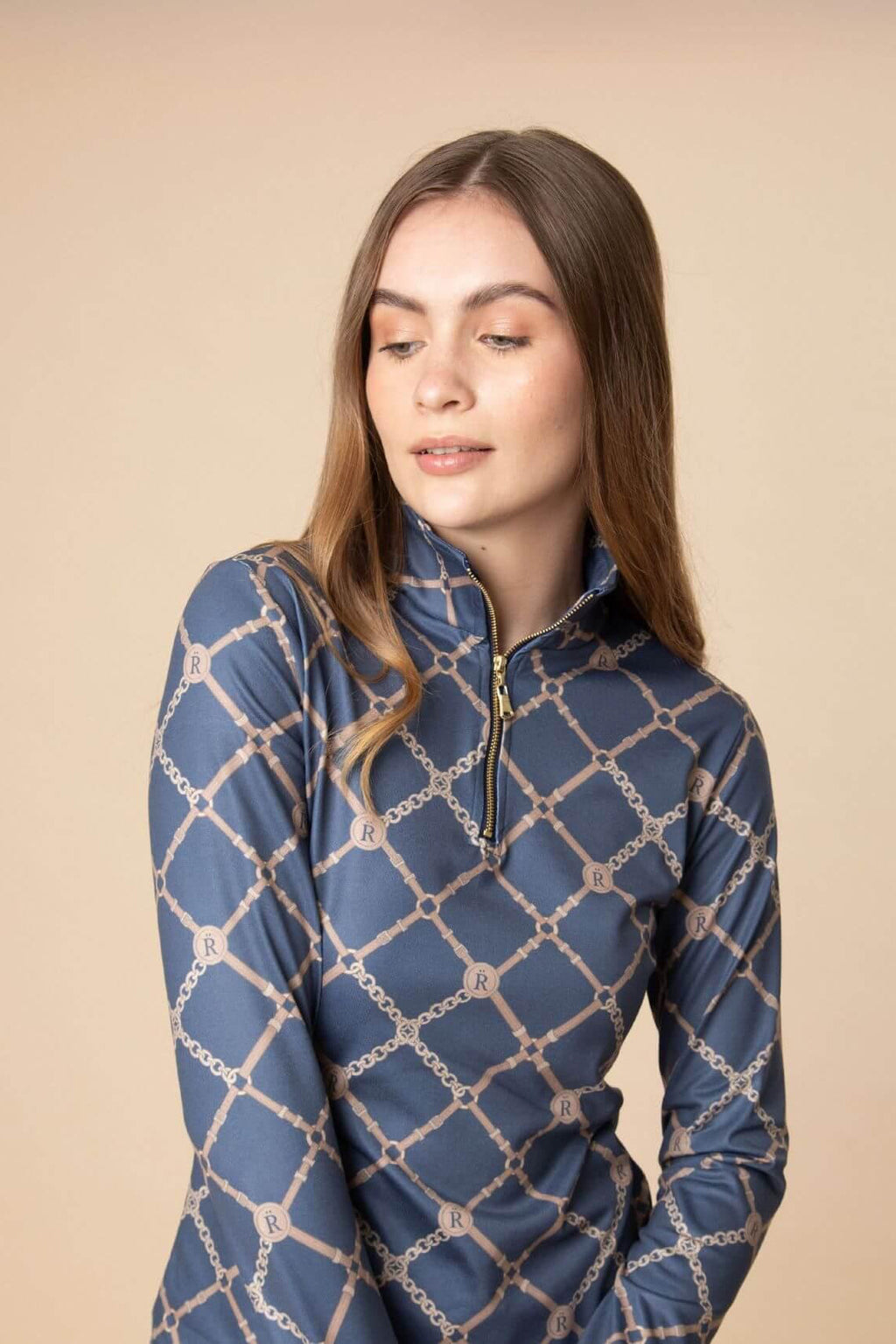 Harmony Midlayer | Beltina Print | Long Sleeve