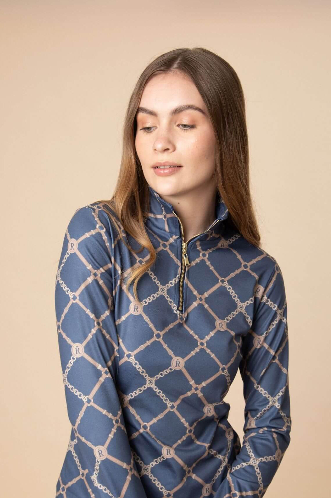 Harmony Midlayer | Beltina Print | Long Sleeve