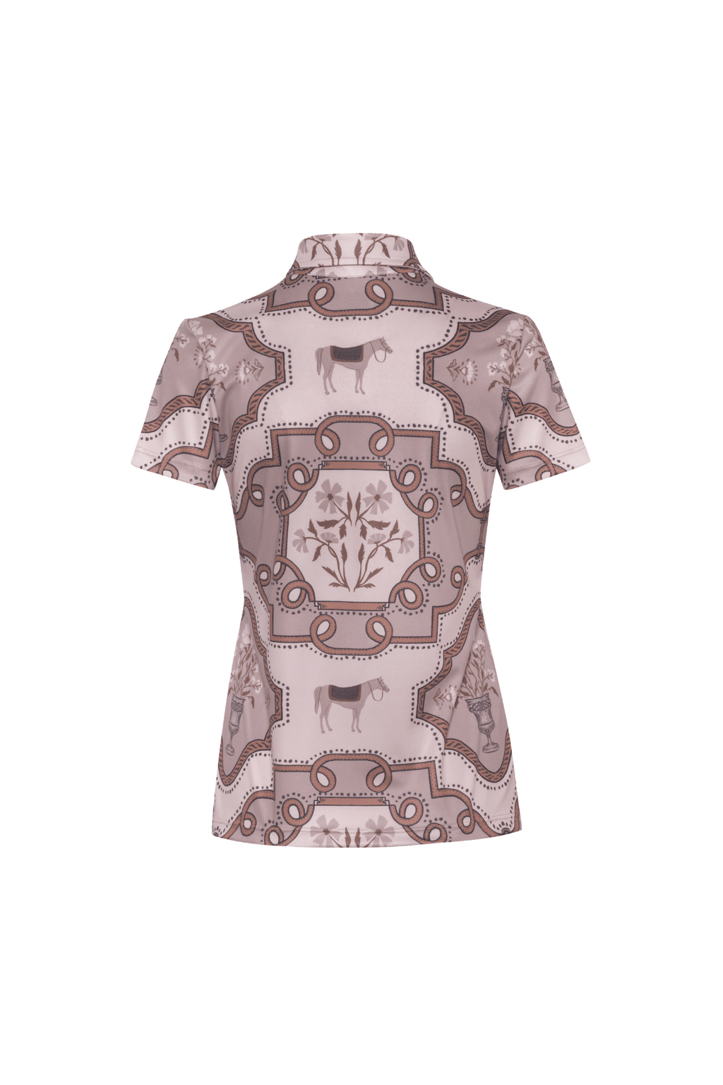 Veranda Polo-Shirt | Short Sleeve | Nude Blush