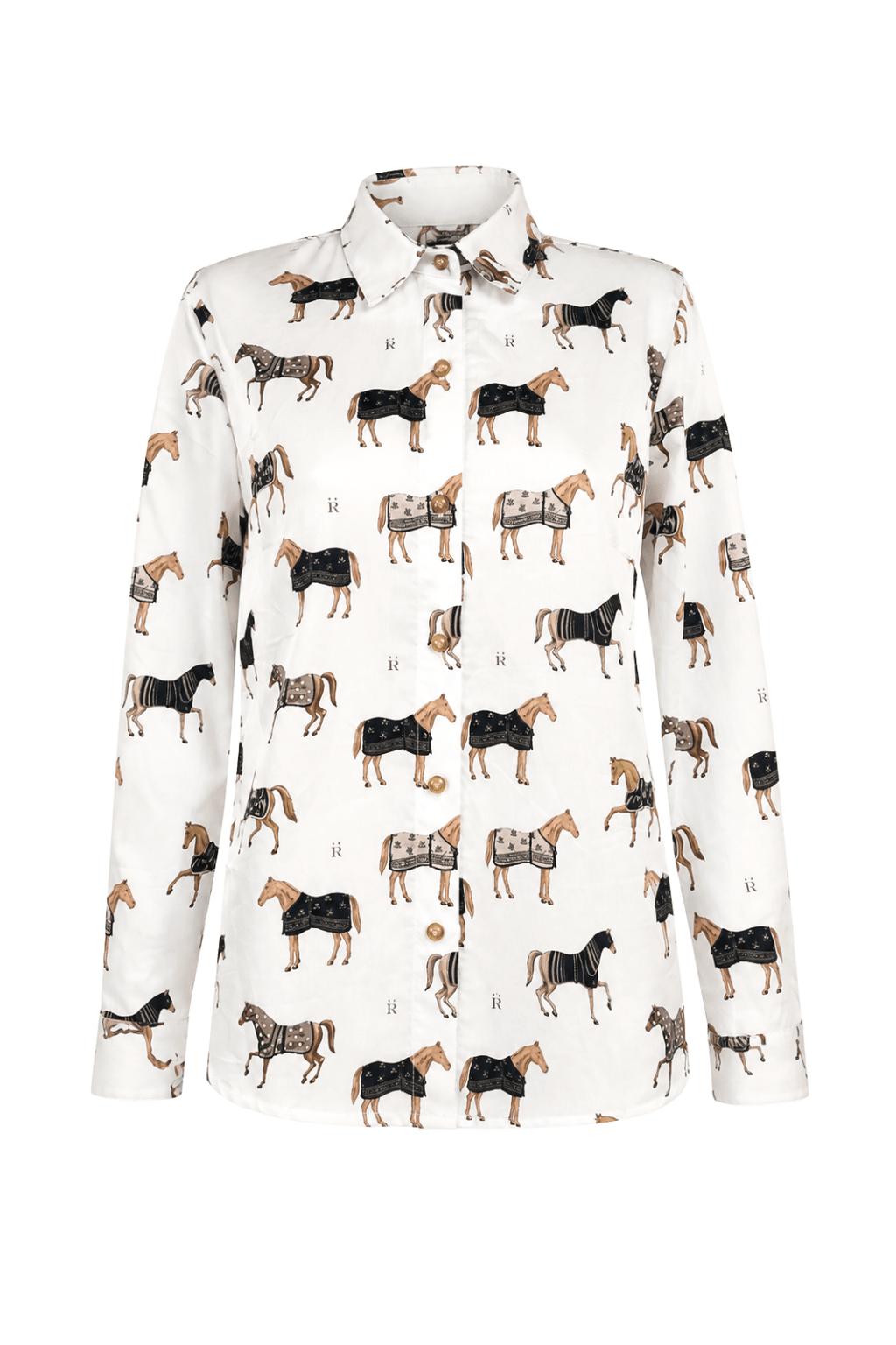 Wellington Cotton Shirt | Poise Print