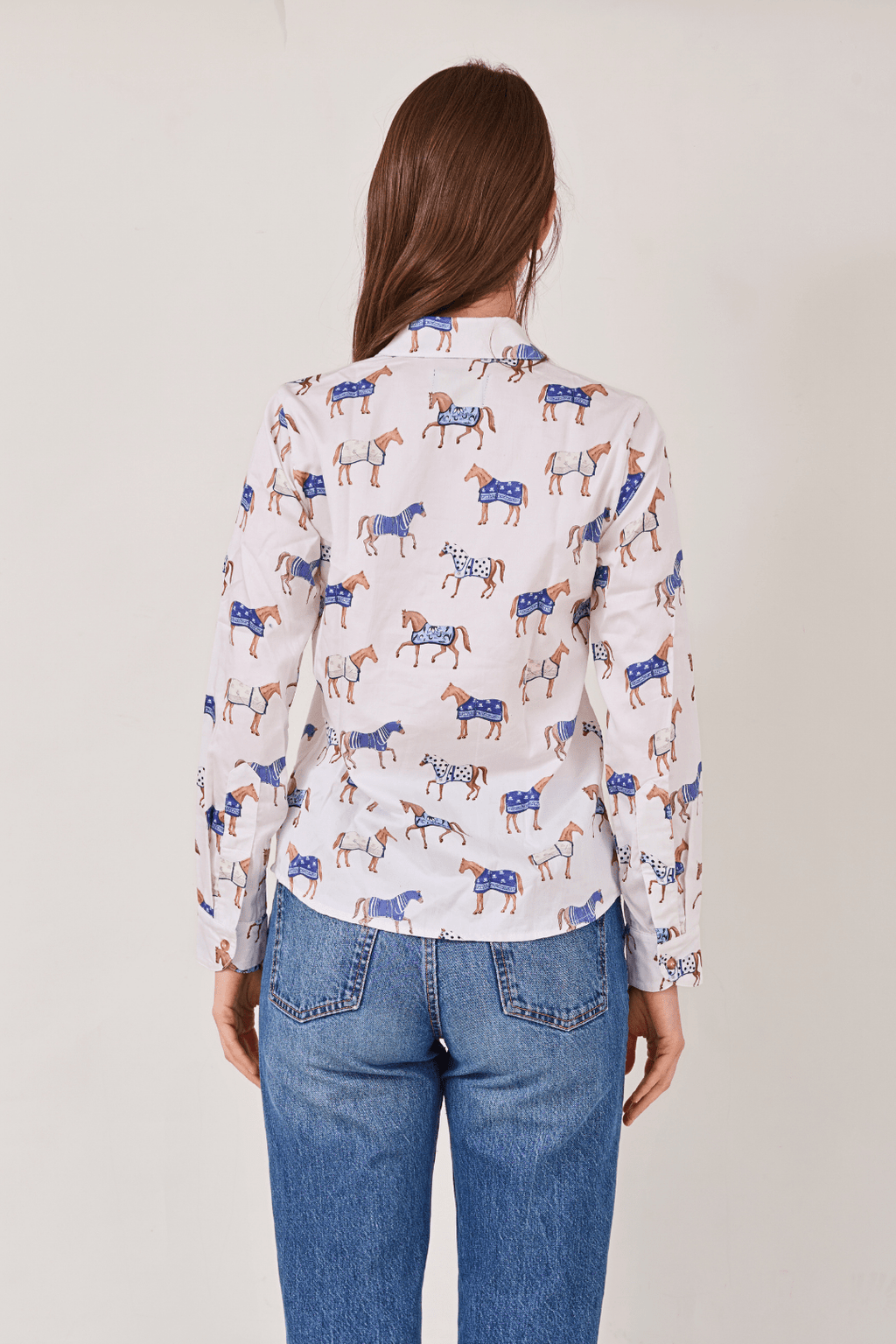 Wellington Cotton Shirt | Poise Print