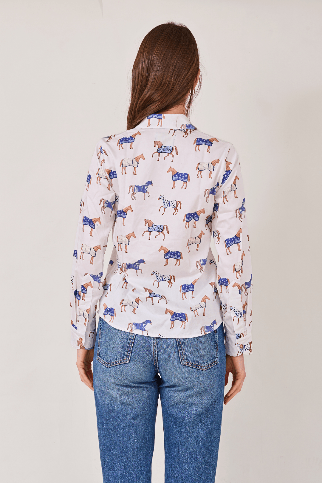 Wellington Cotton Shirt | Poise Print