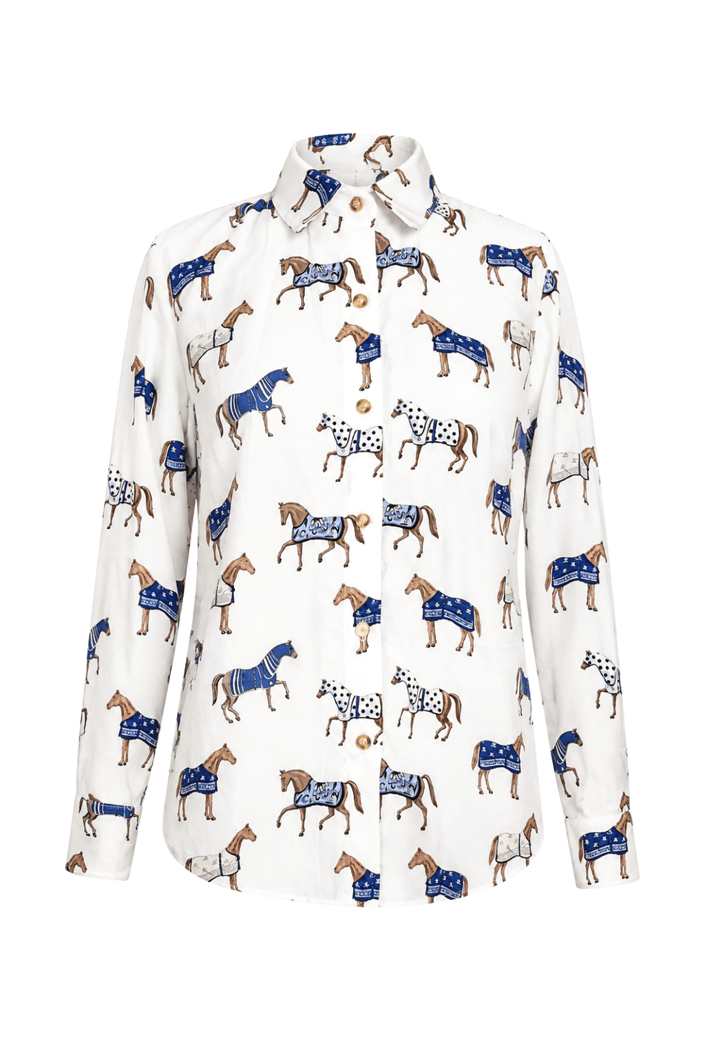 Wellington Cotton Shirt | Poise Print