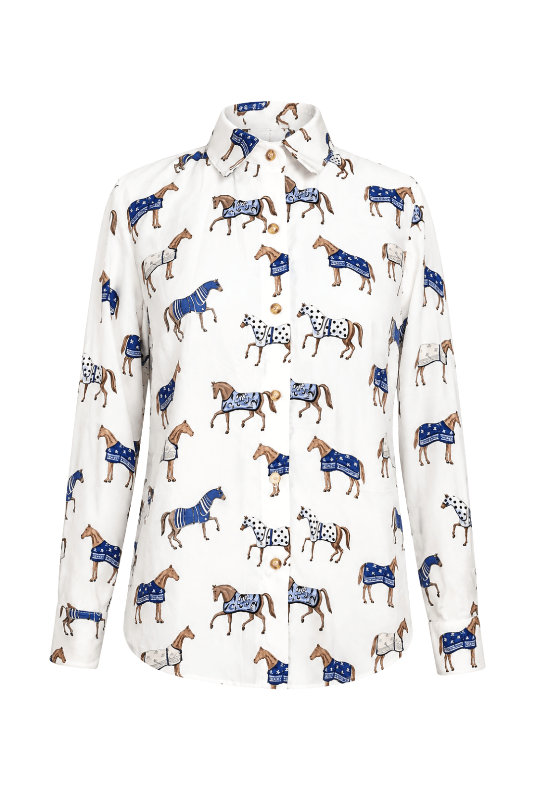 Wellington Cotton Shirt | Poise Print