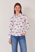 Wellington Cotton Shirt | Poise Print