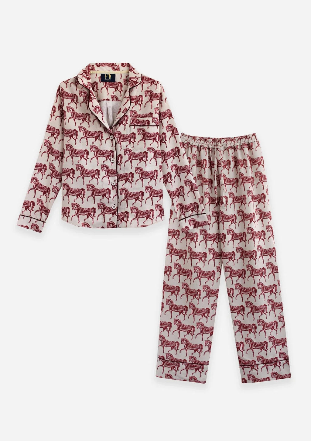 Whisper PJ's Set | Long Sleeve | Blossomare Print