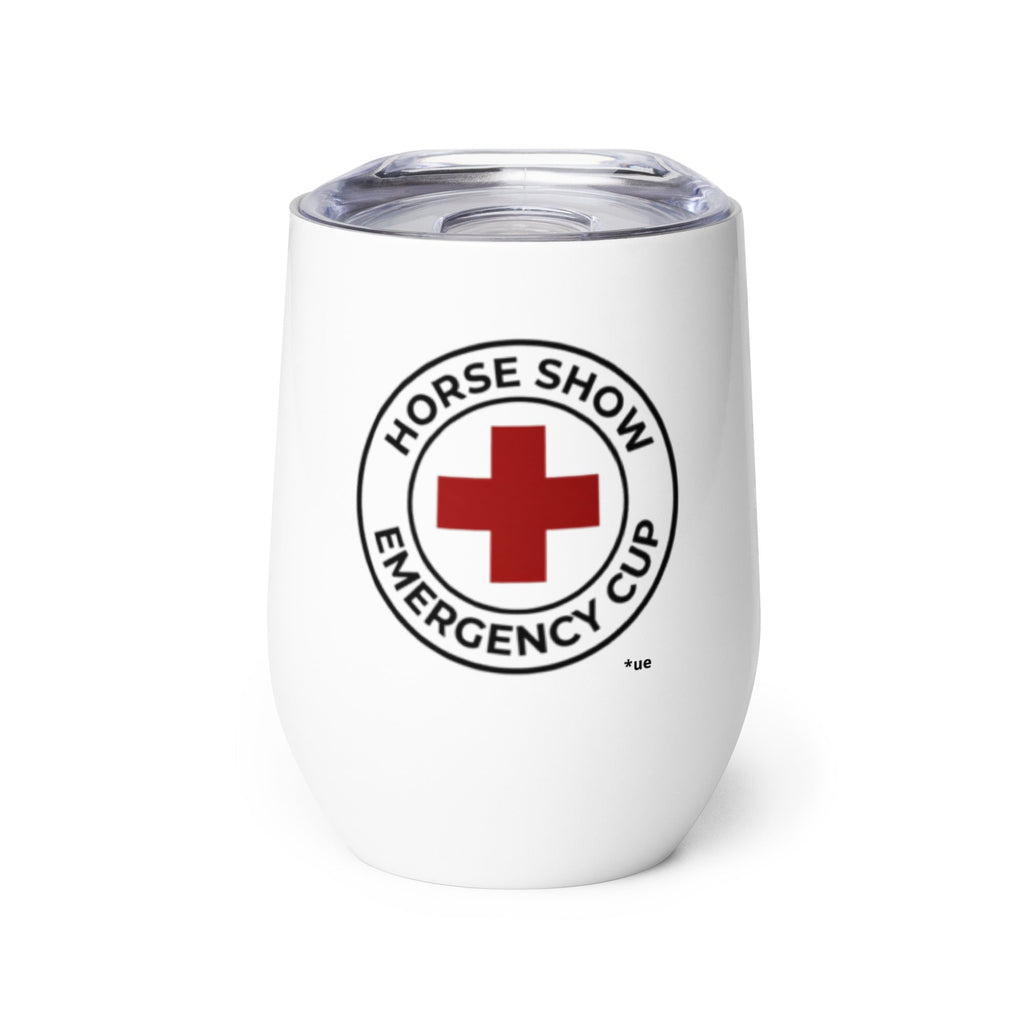 Wine tumbler - Horse Show Emergency Cup